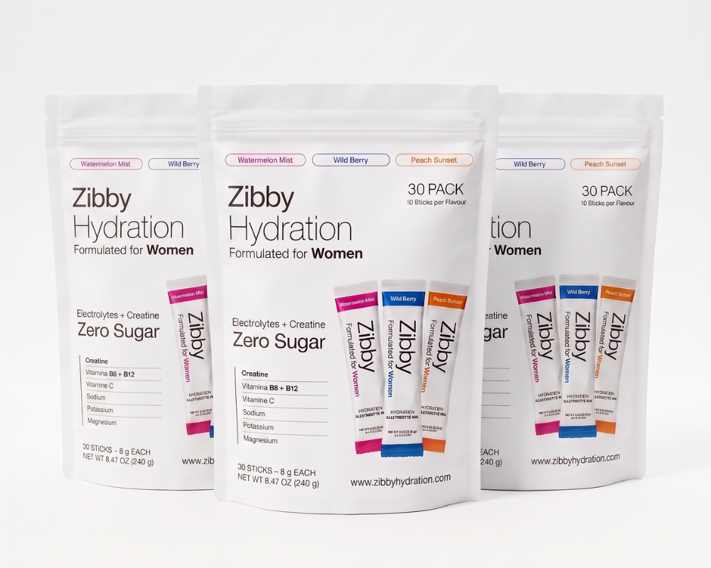 Zibby Hydration 3 Pouches